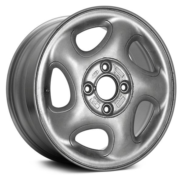 Replace® - 15 x 6 5-Slot Silver Alloy Factory Wheel (Remanufactured)