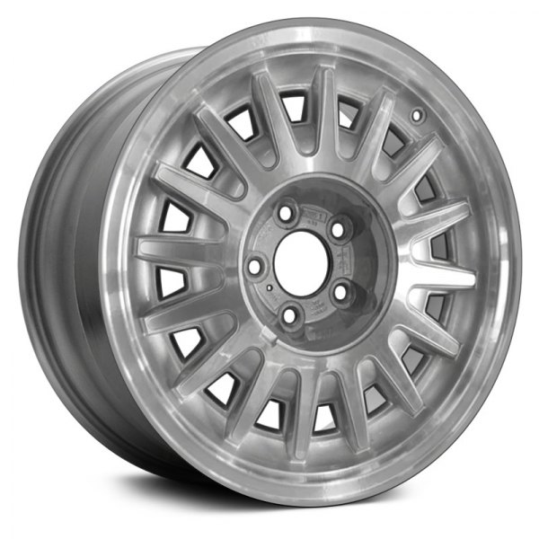 Replace® - 16 x 7 16-Slot Silver Alloy Factory Wheel (Remanufactured)