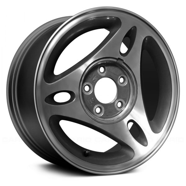 Replace® - 15 x 7 3 Double I-Spoke Charcoal Gray Alloy Factory Wheel (Remanufactured)