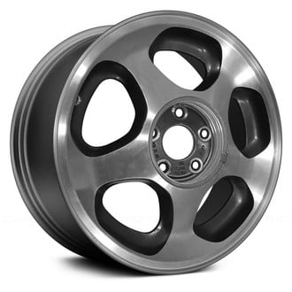 Replace® - 5-Slot Charcoal Gray 17x8 Alloy Factory Wheel - Remanufactured
