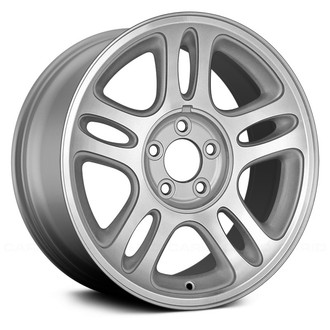 Replace® - Double 5-Spoke Silver 17x8 Alloy Factory Wheel - Remanufactured