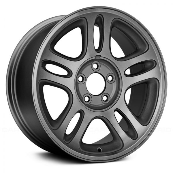 Replace® - 17 x 8 Double 5-Spoke Charcoal Gray Alloy Factory Wheel (Remanufactured)