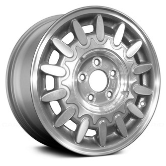 Replace® - 14-Spoke Machined and Silver 15x6 Alloy Factory Wheel - Remanufactured