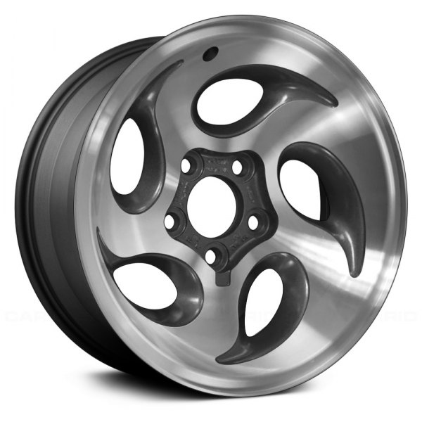 Replace® - 15 x 7 5-Slot Charcoal Gray Alloy Factory Wheel (Remanufactured)