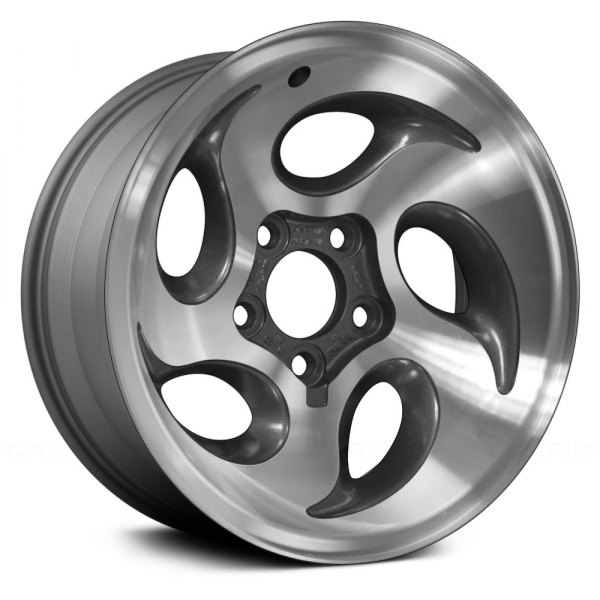 Replace® - 15 x 7 5-Slot Medium Gray Alloy Factory Wheel (Remanufactured)