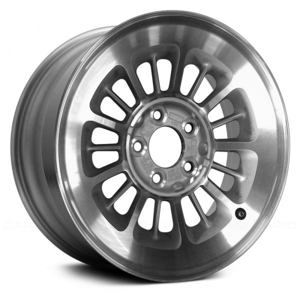 Replace® - 15 x 7 18-Slot Silver Alloy Factory Wheel (Remanufactured)