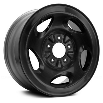 Replace® - 5 Spiral-Spoke Matte Black 16x7 Alloy Factory Wheel - Remanufactured