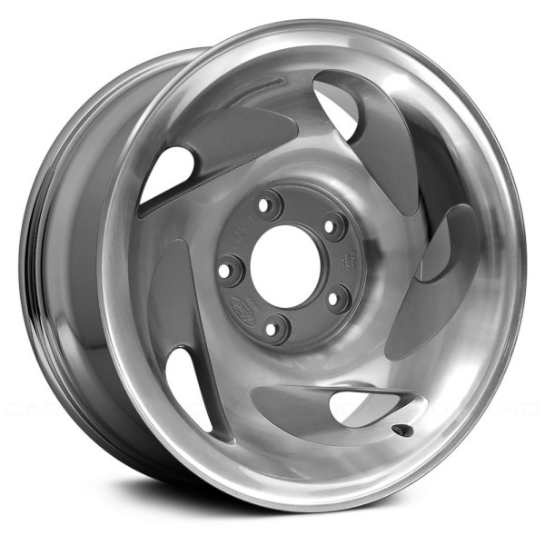 Replace® - 17 x 7.5 5-Slot Chrome Alloy Factory Wheel (Remanufactured)