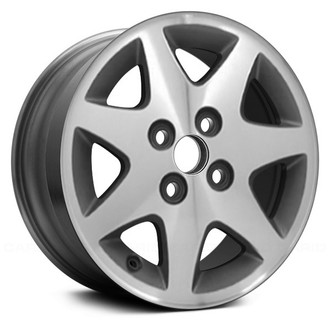 Replace® - 7 I-Spoke Medium Charcoal 14x5 Alloy Factory Wheel - Remanufactured