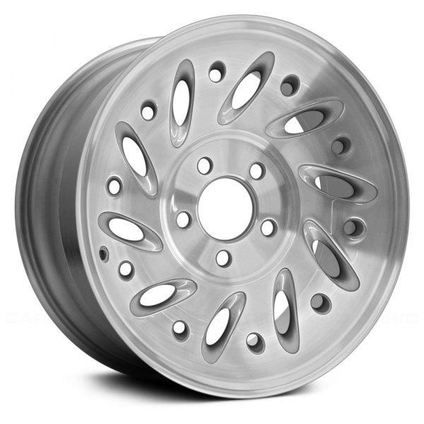 Replace® - 15 x 7 10-Slot Silver with Machined Face Alloy Factory Wheel (Remanufactured)