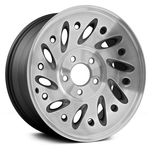Replace® - 15 x 7 10-Slot Charcoal with Machined Face Alloy Factory Wheel (Remanufactured)