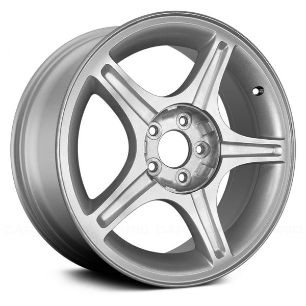Replace® - 17 x 8 5-Spoke Silver Alloy Factory Wheel (Remanufactured)