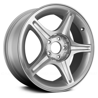 Replace® - 5-Spoke Argent 17x8 Alloy Factory Wheel - Remanufactured