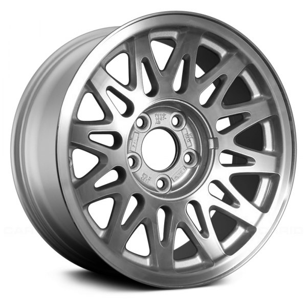 Replace® - 16 x 7 12 V-Spoke Silver Alloy Factory Wheel (Factory Take Off)