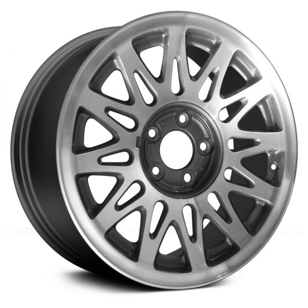 Replace® - 16 x 7 12 V-Spoke Charcoal Gray Alloy Factory Wheel (Remanufactured)
