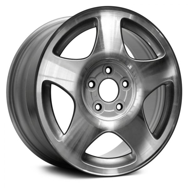 Replace® - 16 x 7 5-Spoke Silver with Machined Face Alloy Factory Wheel (Factory Take Off)