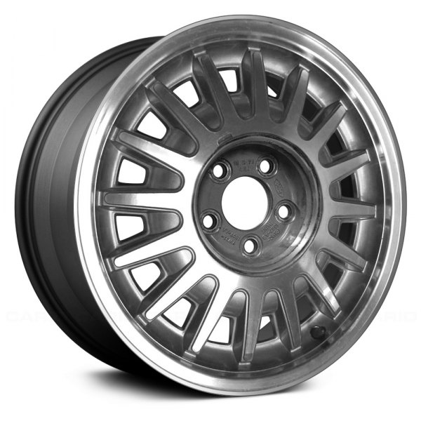 Replace® - 16 x 7 16-Slot Charcoal Gray Alloy Factory Wheel (Remanufactured)