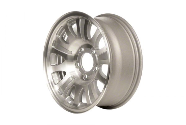 Replace® - 17 x 7.5 10-Slot Sparkle Silver Alloy Factory Wheel (Factory Take Off)