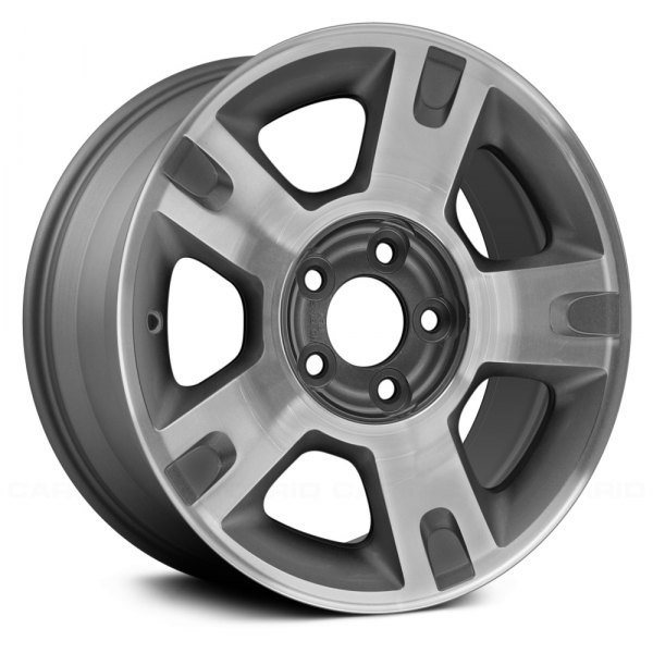 Replace® - 16 x 7 5-Spoke Medium Gray Alloy Factory Wheel (Remanufactured)