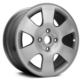 Replace® - 6 I-Spoke Silver with Machined Face 16x6 Alloy Factory Wheel - Remanufactured