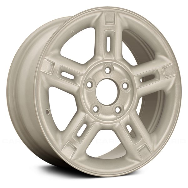 Replace® - 16 x 7 Double 5-Spoke Tan with Machined Face Alloy Factory Wheel (Remanufactured)
