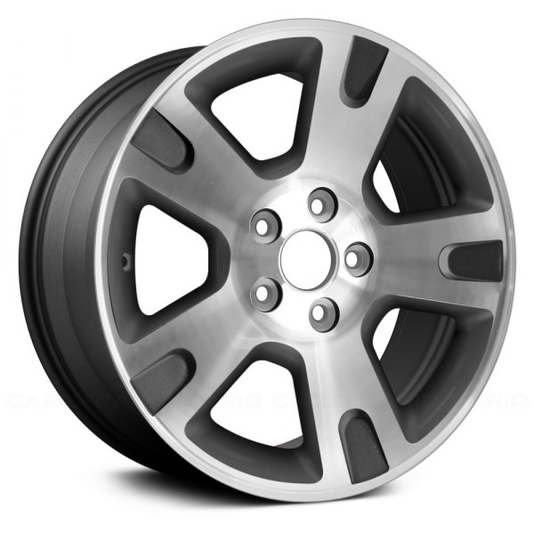 Replace® - 16 x 7 5-Spoke Charcoal Gray Alloy Factory Wheel (Remanufactured)
