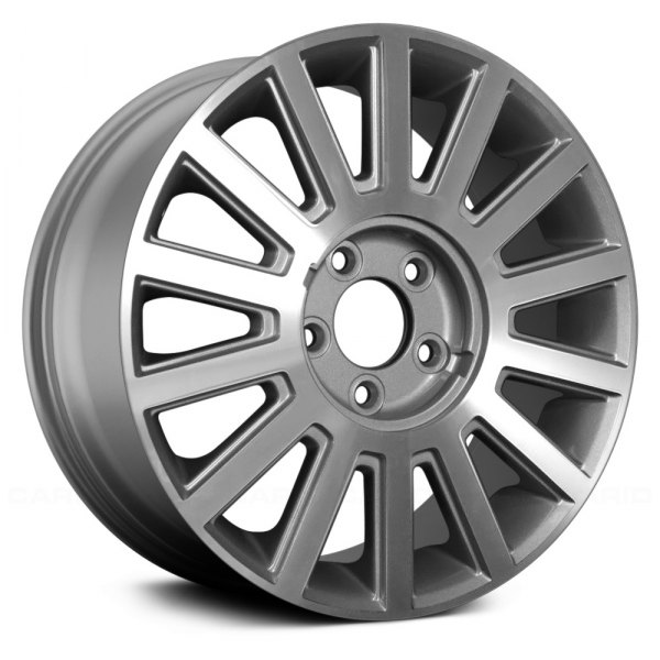 Replace® - 17 x 7 14-Spoke Machined and Silver Alloy Factory Wheel (Remanufactured)