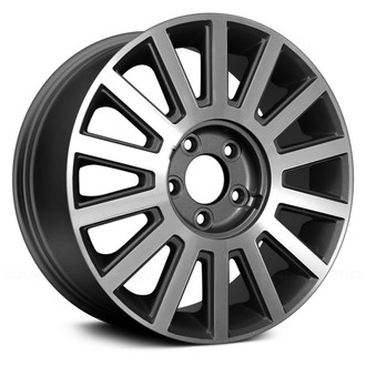 Replace® - 14-Spoke Medium Gray 17x7 Alloy Factory Wheel - Remanufactured