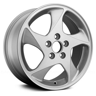 Replace® - 5 Turbine-Spoke Silver 16x6 Alloy Factory Wheel - Remanufactured