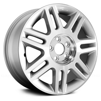 Replace® - 7 V-Spoke Silver 17x7.5 Alloy Factory Wheel - Remanufactured