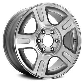 Replace® - 5-Spoke Machined with Light Silver 17x7.5 Alloy Factory Wheel - Remanufactured