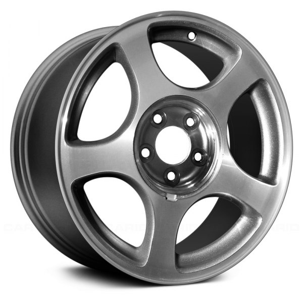 Replace® - 16 x 7.5 5-Spoke Medium Gray Alloy Factory Wheel (Remanufactured)