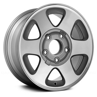 Replace® - 6 I-Spoke Silver 16x7 Alloy Factory Wheel - Remanufactured
