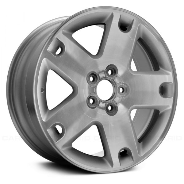Replace® - 18 x 7 Double 5-Spoke Silver with Machined Accents Alloy Factory Wheel (Remanufactured)