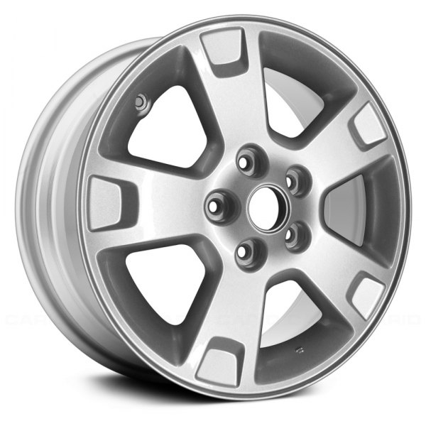 Replace® - 16 x 7 5-Spoke Silver Alloy Factory Wheel (Remanufactured)