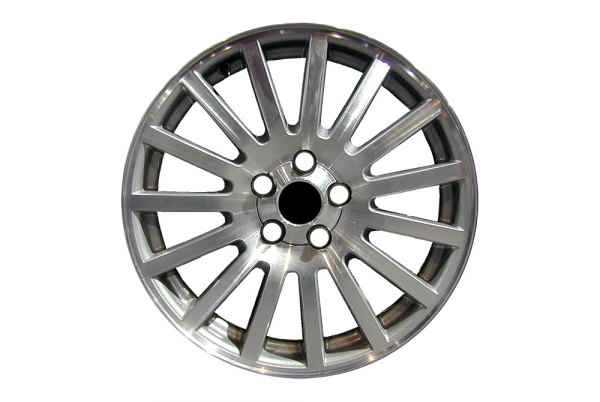 Replace® - 18 x 7 15-Spoke Machined with Silver Vents Alloy Factory Wheel (Factory Take Off)