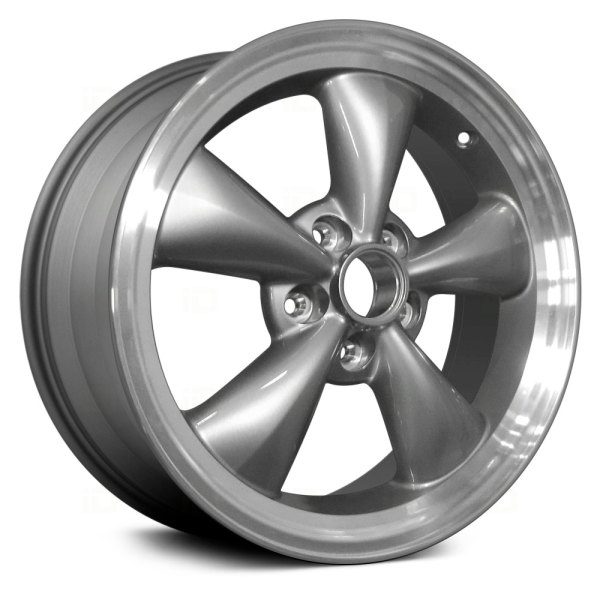 Replace® - 17 x 8 5-Spoke Medium Gray Alloy Factory Wheel (Remanufactured)