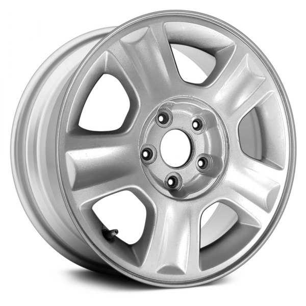 Replace® - 16 x 7 5-Spoke Silver Alloy Factory Wheel (Remanufactured)