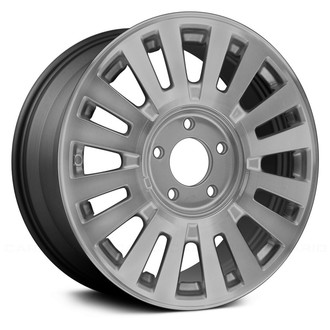Replace® - 8 V-Spoke Charcoal Gray 16x7 Alloy Factory Wheel - Remanufactured