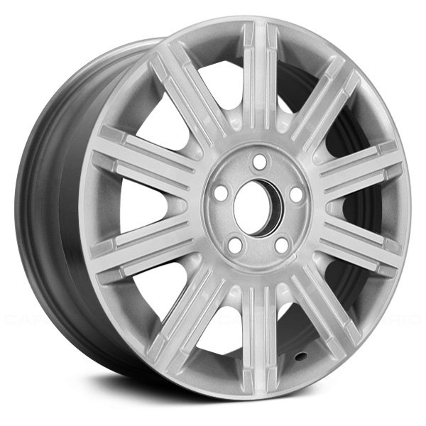 Replace® - 17 x 7 10 I-Spoke Silver with Machined Accents Alloy Factory Wheel (Remanufactured)