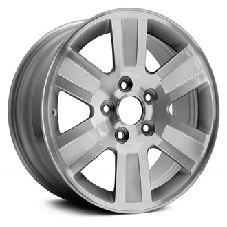 Replace® - 6-Spoke Silver with Machined Face 16x7 Alloy Factory Wheel - Remanufactured