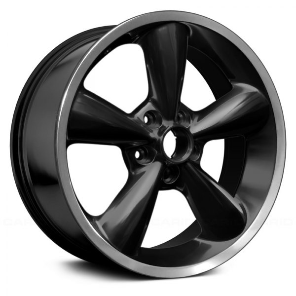 Replace® - 18 x 8.5 5-Spoke Black Alloy Factory Wheel (Remanufactured)