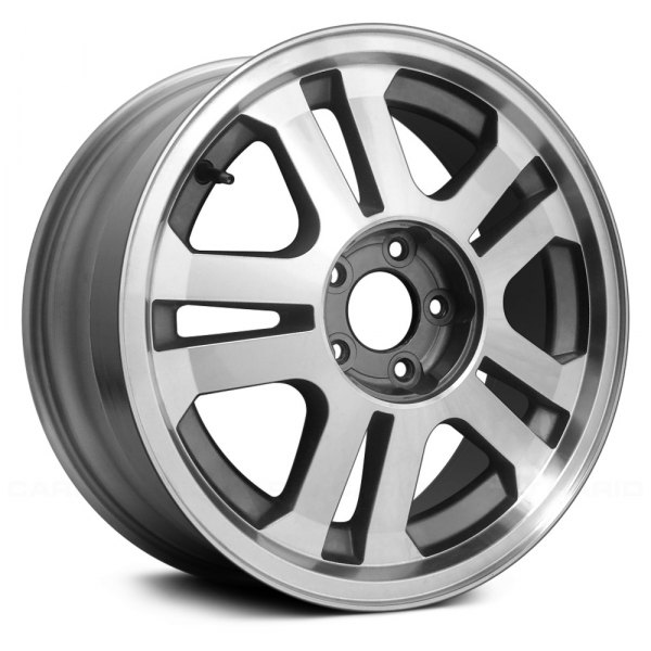 Replace® - 17 x 8 Double 5-Spoke Charcoal Gray Alloy Factory Wheel (Remanufactured)