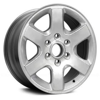 Replace® - 6 I-Spoke Silver 17x8 Alloy Factory Wheel - Remanufactured