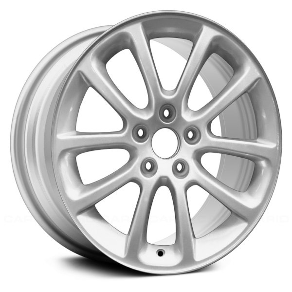Replace® - 18 x 7.5 Double 5-Spoke Silver Alloy Factory Wheel (Remanufactured)