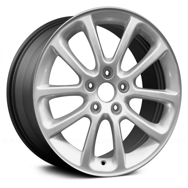Replace® - 18 x 7.5 Double 5-Spoke Charcoal Gray Alloy Factory Wheel (Remanufactured)