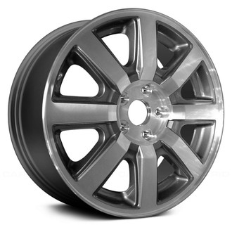 Replace® - 8 I-Spoke Medium Gray 17x7 Alloy Factory Wheel - Remanufactured
