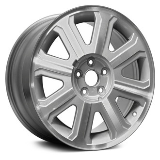 Replace® - 8 I-Spoke Silver with Machined Face 18x7.5 Alloy Factory Wheel - Remanufactured