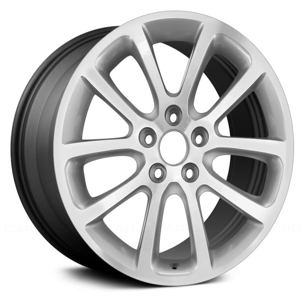 Replace® - 18 x 7.5 5 V-Spoke Charcoal Gray Alloy Factory Wheel (Remanufactured)