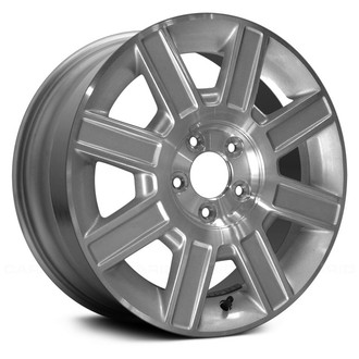 Replace® - 8 I-Spoke Silver with Machined Face 17x7 Alloy Factory Wheel - Remanufactured